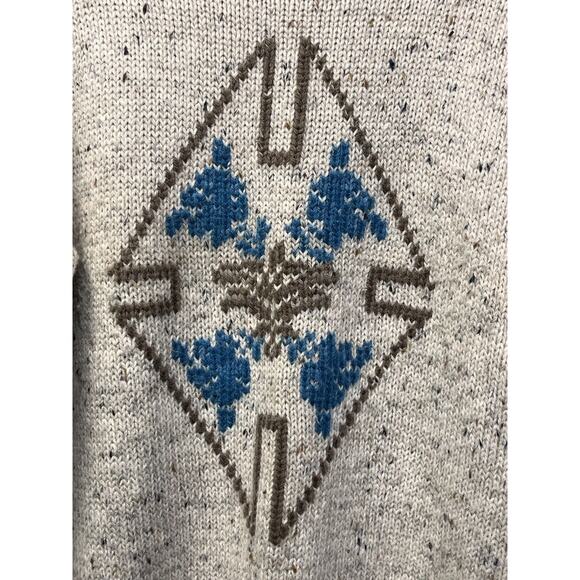 Country Suburbans Sweater Womens Medium Vintage 80s Pullover Acrylic Wool Knit - Picture 7 of 7